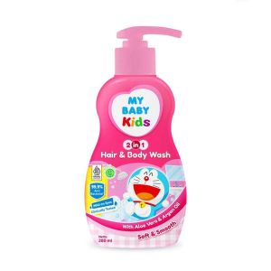 My Baby Kids Hair & Body Wash Pump Nourish & Moisturizing 280ml Cerianti Lynn Design