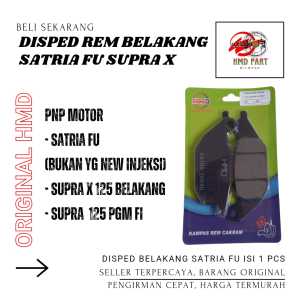 DISPED BELAKANG SATRIA FU. DISPAD KAMPAS REM CAKRAM SATRIA FU. JUPITER MX. VIXION. SUPRA X 125