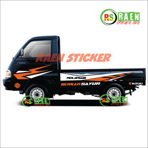 Cutting Stiker Mobil Pick Up suzuki futura Stiker Pick Up Colt T 120ss New Carry Futura sticker body samping bisa custom tulisan TERBARU