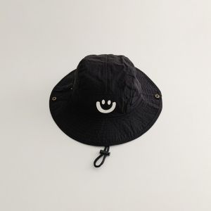 HUIHEYU สไตล์เกาหลีแบบ หมวกกันแดดเด็ก ป้องกันรังสียูวี ฤดูร้อนฤดูร้อนฤดูร้อน หมวกบักเก็ตเด็กชายเด็กหญิง อินส์ กิจกรรมกลางแจ้งกลางแจ้ง หมวกชาวประมงเด็ก การเดินทางการเดินทาง