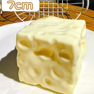 Giant Cheese Squishy Toy Soft Slow Rising Fidget Toy Stress Relief Creamy Shapeable Mainan Hadiah Gift