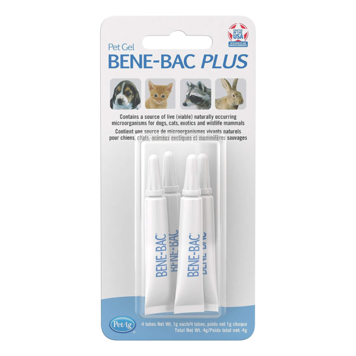 EXPIRY 05/2023 PetAg Bene-Bac Plus Pet Gel FOS Prebiotic and Probiotic ...