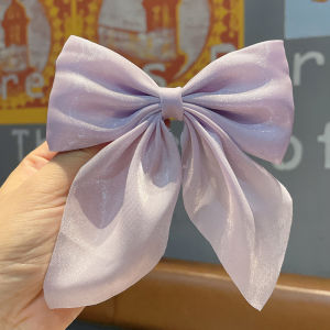 Tooyoo Korea Super Fairy Shimmer Fantasy Bow Knot Hairpin Sweet Girl Duckbill Clip Top Clip Headdress
