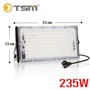 ฟลัดไลท์ มีปลั๊กในตัว LED 235W 330W ไฟสปอร์ตไลท์ ไฟ Floodlight เสียบไฟบ้าน ไฟ รุ่น TSM-235TSM-330