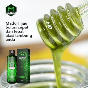 Madu Hijau Herbal Asam Lambung Maag Kronis Gerd - Radang Lambung Mual dan Kembung Kanker Lambung