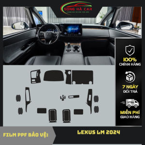 Lexus LM 2024 chỗ Full bộ tặng dán hõm cửaDán PPF bảo vệ nội thất chống xước và luôn bóng đẹp