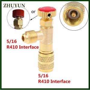 ZHUYUN Điều Hòa Không Khí Sửa Chữa Chất Lỏng An Toàn Van R410a R22 1 4 5 16 An Toàn Adapter