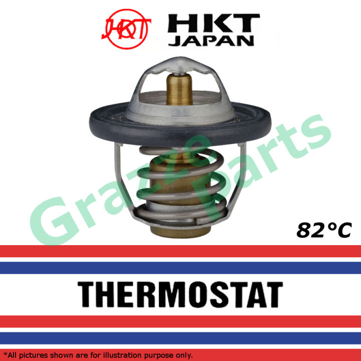 HKT 100% Made In Japan Radiator Coolant Thermostat ZI44DX-82P for