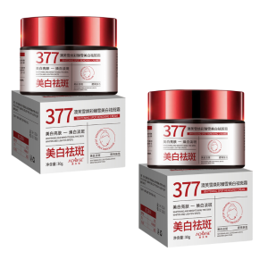 🔥 377 ปรับผิวขาว ลดฝ้ากระ บำรุงผิวขาวกระจ่างใส ให้ความชุ่มชื้นยาวนาน เนื้อครีมบางเบาซึมซาบเร็ว กำจัดสิวบำรุงความชุ่มชื้น ลบจุดด่าง ลดริ้วรอย