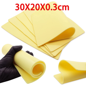 3/5 PCS 20*30cm Double Sides Silicone Practice Skin Imitation Skin Tattoo Microblading Soft Silicone Pads