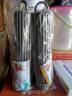 Folding Silver 20 jari jemuran payung merek mpw warna silver