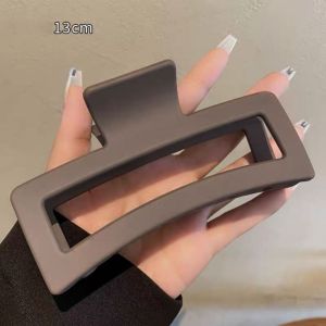 Extra Large Korean Hair Clips Square Design Clamps 13cm For Women Girls Trendy New Design Fashion Hair Accessories Clamp