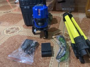 MÁY LAZE CÂN BẰNG BẮN CỐT 5 TIA XANH AKUZA V HÀNG CAO CẤP SIÊU SÁNG +Bảo hành 12 tháng