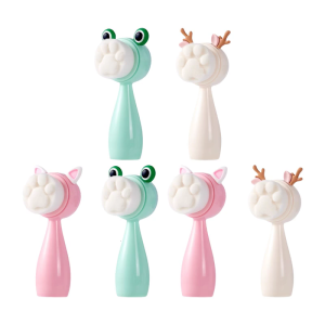 อุปกรณ์ทำความสะอาดอ่อนนุ่มแปรงทำความสะอาดใบหน้าสองด้านทำจากซิลิโคนสำหรับผู้ชายและผู้หญิงนวดด้วยตนเองสำหรับทำความสะอาดหน้ารูขุมขนลึก