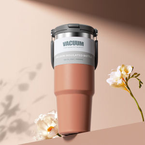 Ice Tumbler Large Capacity Thermal Mug Hot & Cold Cup Stainless Steel Insulated Drinkware