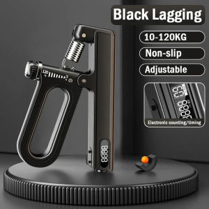 Guoftstars 10-120kg Adjustable Hand Grip Strengthener Hand Grip Trainer With Counter Wrist Forearm And Hand Exerciser For Muscle Building