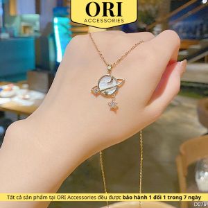 Dây chuyền nữ Planet and Star độc đáo thời trang ORI ACCESSORIES D076