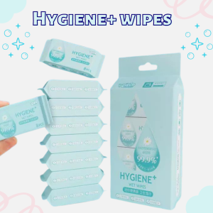 24PACKS | MINI SIZE BABY WET WIPES | WET TISSUE 99.9% ANTI-BACTERIAL | 8PCS/PCK (MP08)