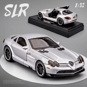 Quy mô 1:32 Benz SLR xe hợp kim mô hình xe mô hình đúc đồ chơi cho trẻ em quà sinh nhật cho bé trai Đồ chơi bộ sưu tập xe hơi