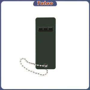 Talao Portable Survival Whistle 3-Frequency Whistle High Decibel Whistle 1pc