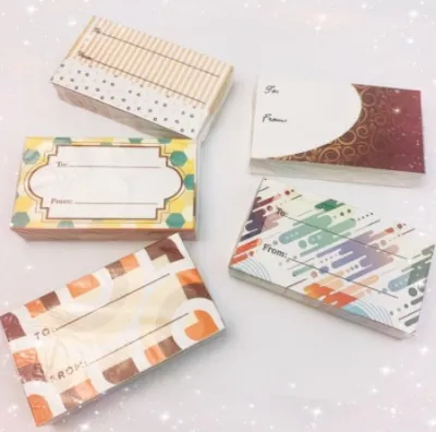 10 Sheets/roll Gift Wrapper Christmas Gift Present Paper- Coated and Glossy wrapper (10pcs-1design)