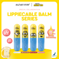 Azarine Tinted Lippiecable Balm Series 3.5g Lip Balm Moisturizing Long Lasting Extra Lightweight with UV Filter. 
