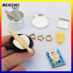 MEIKE001 1ชุดตุ๊กตาครัวขนาดเล็กรุ่น DIY ตุ๊กตาเฟอร์นิเจอร์อุปกรณ์เสริม