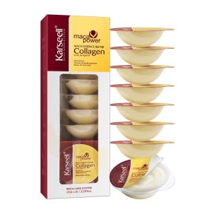 Karseell 8 Pack Collagen Hair Mask for Dry Damaged Hair Argan Oil Travel-Size Collagen Hair ment Deep Repair Conditioning All Hair Types 3.25floz