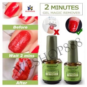 WESHOP888 15ML Nail Polish Remover Gel Magic Burst Manicure Remover Nail Art Primer Clean Degreaser
