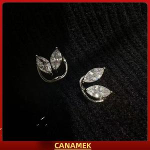 Miễn phí vận chuyển✨ Lấp lánh Zircon Tai xương clip cho phụ nữ mà không cần tua Tai Cuff Clip bông tai cưới Đồ trang sức