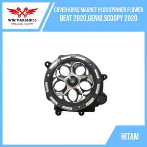 TUTUP COVER KIPAS COVER  KIPAS MAGNET FAN COVER PLUS SPINNER MOTOR HONDA BEAT 2020 GENIO SCOOPY 2020