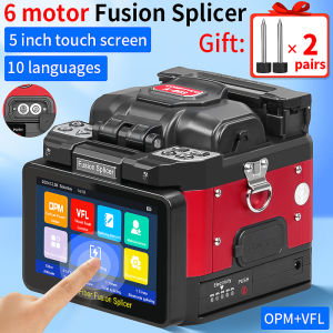 COMPTYCO A-80S fully automatic fiber fusion splicer  6 motors OPM/VFL 10 languages button/touch bidirectional operation fiber optic fusion splicer