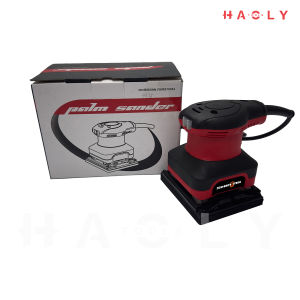 SHINING เครื่องขัดกระดาษทราย รุ่น4515 แบบสี่เหลี่ยม เครื่องขัดสี่เหลี่ยม เครื่องขัดกระดาษทรายไฟ สี แดง - ดำ