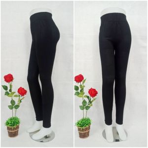 Legging Panjang Polos Wanita M-XXL Fit BB -80KG/ Celana Legging Panjang Wanita Rajut Stretch Fit XXL