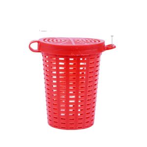 MUQZI 10pcs/bag Plastic Fishing Mini Bait Cage Soft Luminous Fishing Cage Basket Fishing Tackle Durable Luminous Fishing Bait Trap Attract Fish