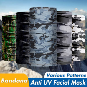 Anti UV Dust Buff Bandana Scarf: A Camouflage Style Outdoor Sport Headband