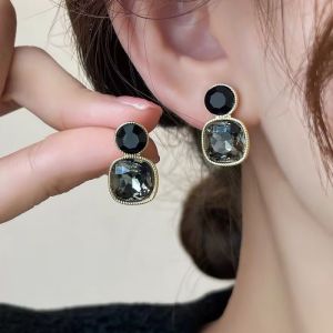 Anting Hijab Korea Wanita Geometri Tusuk Stud Fashion Earrings Elegan Giwang Jilbab Tindik HS E10