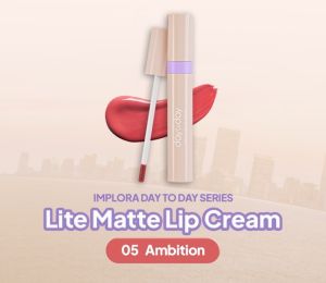 TomatoMochi - IMPLORA Day to Day Lite Matte Lip Cream | Crack-Free | Lip Matte | Lip Cream | Waterproof