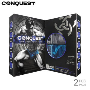 CONQUEST Men Underwear Microfibre Spandex Camouflage Mini Brief - CQ7270 (2 pcs pack)