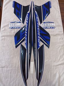 Bộ tem decal dán xe máy Yamaha Exciter 150 đời 2018 màu xanh đậm zin thái siêu đẹp