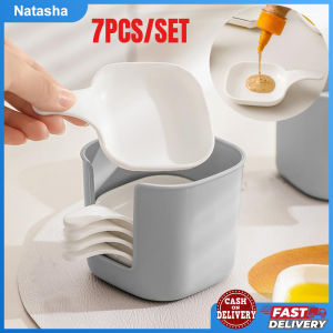 7pcs/set Sauce Dish Seasoning Dipping Dish Hot Pot Seasoning Dipping Plate Snack container Kitchen