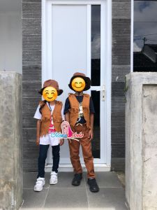Rompi Koboi Anak | Baju Koboi Berkuda | Kostum Karnaval Cowboy Anak