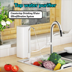 KONKA Tap water purifier 0.01μm Countertop Faucet Drinking Water Filter Purifier Ultrafiltration System NSF Standard Certified Reduces 99% bacteria Chlorine Heavy MetalsOdor Home Kitchen Tap