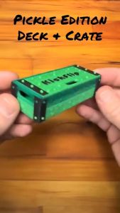 3D Printed Magnetic Mini Fingerboard Pocket Sized Fidget Toy Stress Relief for Children and Kids