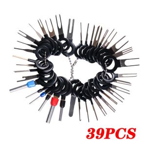 【Local Warehouse】26/39pcs Terminal Ejector Kit Tools Wire Connector Extractor Automotive Terminal Wire Terminal Removal Tool Car Pin Kit Auto Terminals Ejector Kit Needle Retractor Terminals Removal Key Tool Set Terminal Connector Removal Car Terminal