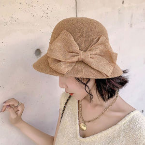 [HCM]NÓN VÀNH NHỎ CHO NỮ PHỐI NƠ SANG TRỌNG MŨ NỮ CHỐNG NẮNG MÙA HÈ CÓ THỂ GẤP GỌN