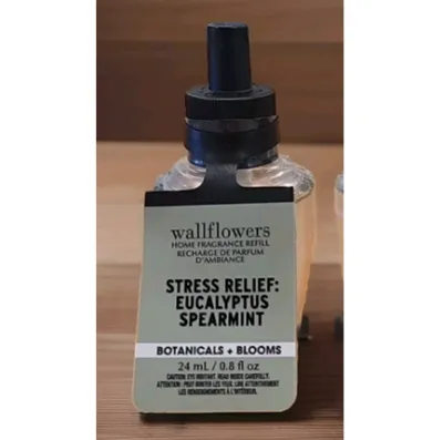 Authentic Bath And Body Works Wallflower Refill Scent 24ml & Wallflower Plug Aroma Diffuser