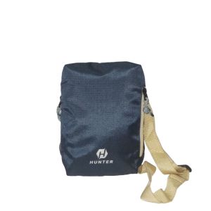 Hunter - Tas Selempang multifungsi Pria/Wanita Remaja utk dompet hp dan uang Abu Tua