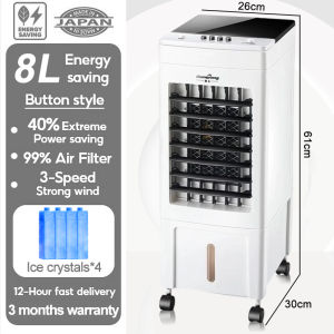 PANSON 6/8/20L Air cooler fan energy-saving three-speed adjustable air conditioning fan