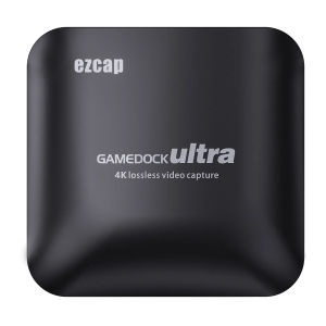 Ezcap326XC 4K 60Hz HDR HDMI USB Type-C Video Capture Card GameDock Ultra Live Streaming Recording via PS4 PS5 PC DSLR Camcorder